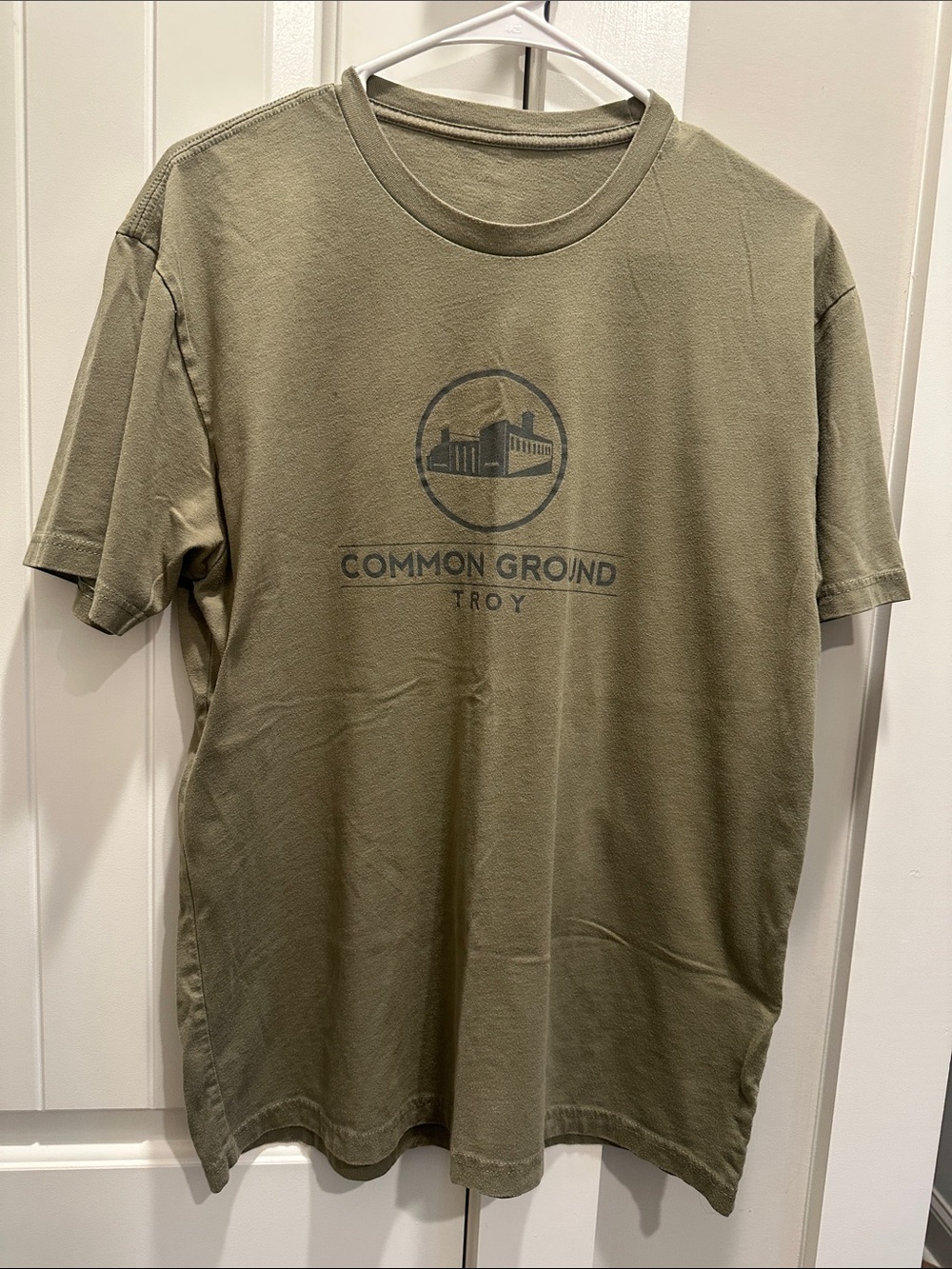Men's Olive Graphic Tee